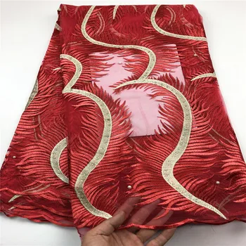 Top Selling African French Lace Fabric With Beads For Wedding High Quality Flower Design Tulle Lace CHYF9-2
Top Selling African French Lace Fabric With Beads For Wedding High Quality Flower Design Tulle Lace CHYF9-2