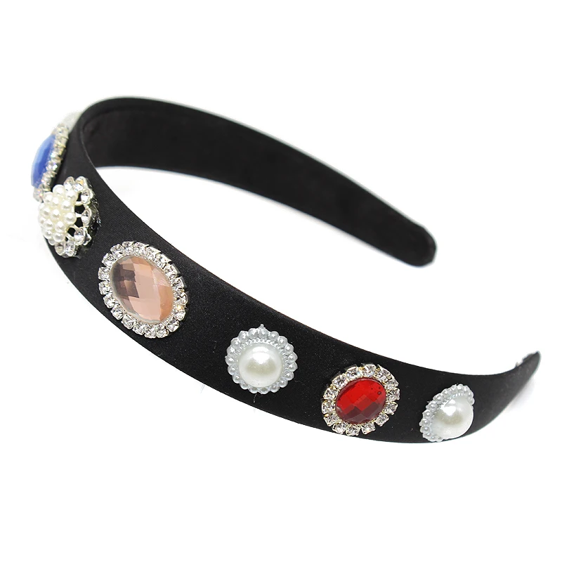 New Fashion Trendy Pearl Hair Jewelry Luxurious Hair Accessories Classic Rhinestone Hairbands Crystal Headbands For Girls fWomen
New Fashion Trendy Pearl Hair Jewelry Luxurious Hair Accessories Classic Rhinestone Hairbands Crystal Headbands For Girls fWomen