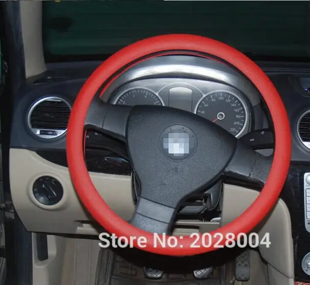 HO Steering Wheel Cover For Auto Leather Texture SiliconeFor Renault duster megane 2 Lada granta vesta Audi a4 b6 a3 BMW e46 e39
HO Steering Wheel Cover For Auto Leather Texture SiliconeFor Renault duster megane 2 Lada granta vesta Audi a4 b6 a3 BMW e46 e39
