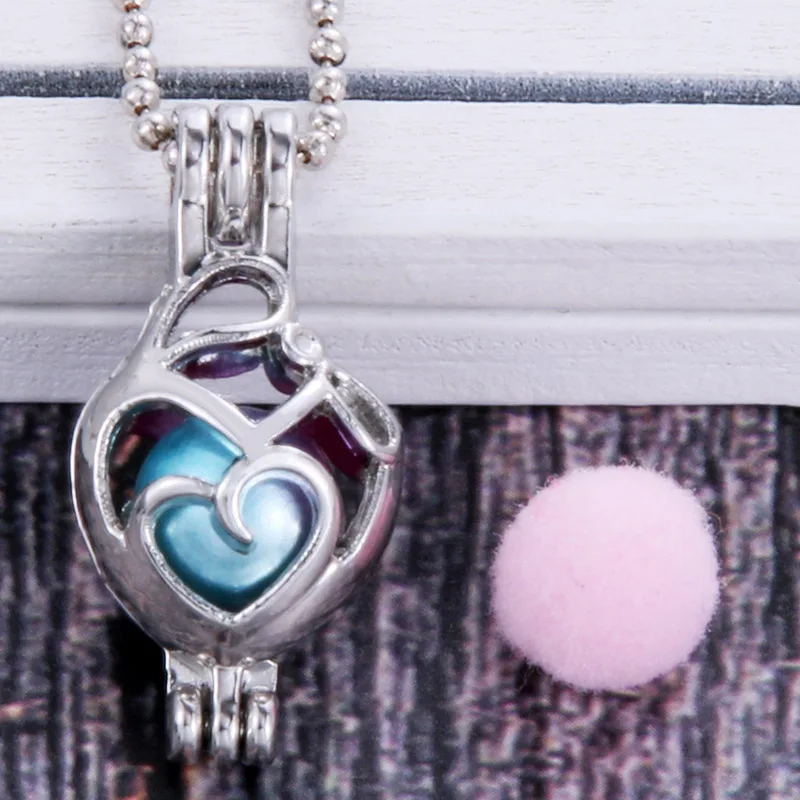 Mother and child Pearl Cage Necklace Locket Pendants Vintage Aromatherapy Essential Oil Diffuser Chain Locket For Women Charm
Mother and child Pearl Cage Necklace Locket Pendants Vintage Aromatherapy Essential Oil Diffuser Chain Locket For Women Charm