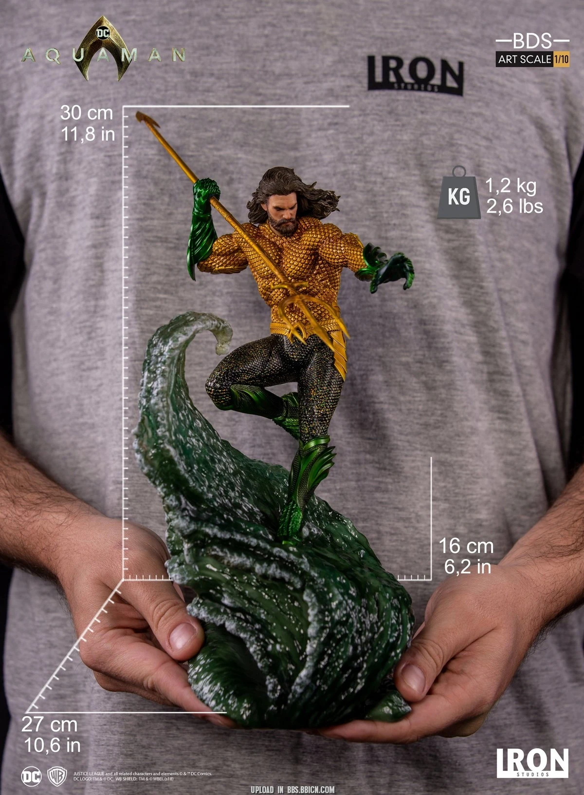 IRON STUDIOS 1/10 The Avengers 4 Aquaman Collection Garage Kit Statue for Fans Holiday Gift
IRON STUDIOS 1/10 The Avengers 4 Aquaman Collection Garage Kit Statue for Fans Holiday Gift