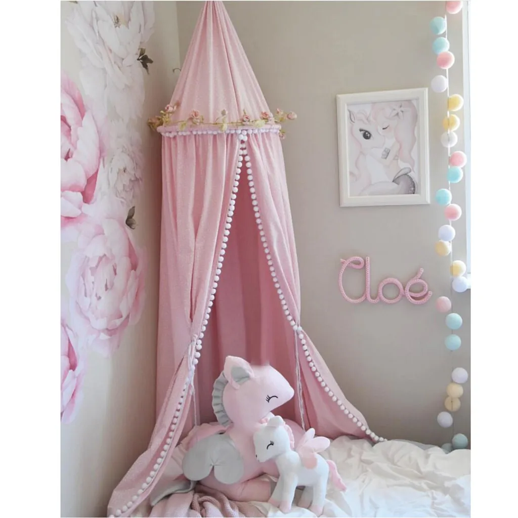 Baby bed curtain Kids Bedroom Princess Lace Bedding Round Dome Bed Canopy Deco Bed nets baby Mosquito Net photography props
Baby bed curtain Kids Bedroom Princess Lace Bedding Round Dome Bed Canopy Deco Bed nets baby Mosquito Net photography props