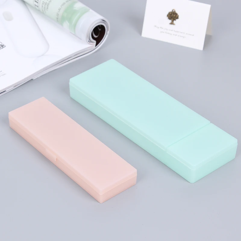 Clear Style Transparent Pencil Case Simple Pencil Box Plastic Storage Pencilcase Box Learning Stationery Office Supplies
Clear Style Transparent Pencil Case Simple Pencil Box Plastic Storage Pencilcase Box Learning Stationery Office Supplies