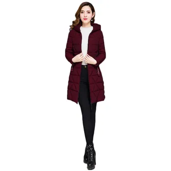 Winter Coat Women Black Army Green Wine Red XL 6XL Plus Size Long Hooded Parkas Korean Fashion Slim Zipper Pockets Jacket JD365
Winter Coat Women Black Army Green Wine Red XL 6XL Plus Size Long Hooded Parkas Korean Fashion Slim Zipper Pockets Jacket JD365