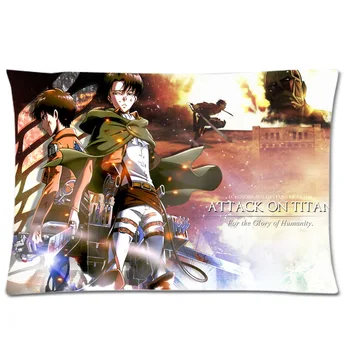 Fashion Attack on Titan Printing Pillow Case Soft Polyester Pillow Cover Rectangle Pillowslip(20"x30",Twin Sides)
Fashion Attack on Titan Printing Pillow Case Soft Polyester Pillow Cover Rectangle Pillowslip(20"x30",Twin Sides)