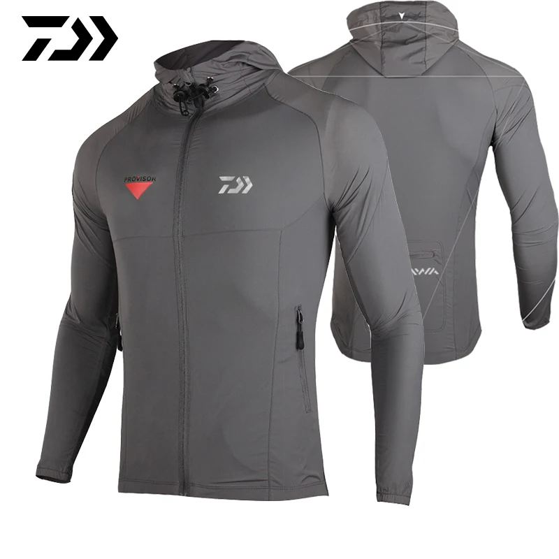 Summer Thin Sun Protection Daiwa Fishing Hoodie Breathable Outdoor Sport Anti-UV Fishing Jacket Waterproof Cycling Fishing Shirt
Summer Thin Sun Protection Daiwa Fishing Hoodie Breathable Outdoor Sport Anti-UV Fishing Jacket Waterproof Cycling Fishing Shirt