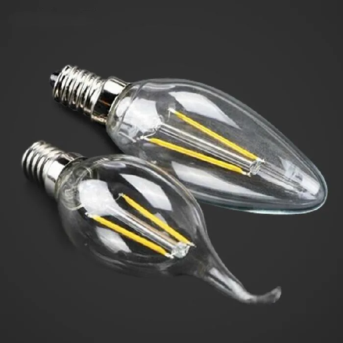 Dimmable LED FIlament Lamp E14 AC220v 2W 4W 6W Filament Led Bulb 200LM 400LM Warm White Energy Saving Light LED FIlament Lights
Dimmable LED FIlament Lamp E14 AC220v 2W 4W 6W Filament Led Bulb 200LM 400LM Warm White Energy Saving Light LED FIlament Lights