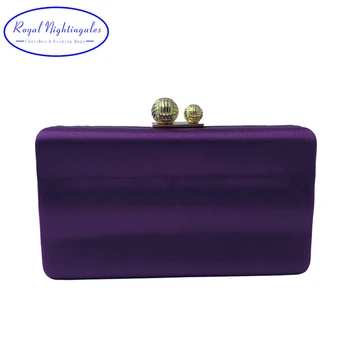 Royal Nightingales dark purple satin clutches hard box case evening bags and evening handbags for womens party prom bolsas
Royal Nightingales dark purple satin clutches hard box case evening bags and evening handbags for womens party prom bolsas