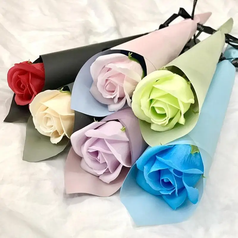 Creative Valentines Day Rose Scented Bath Soap Rose Soap Flower Petal with Gift Box For Wedding Mothers Day Festival Gift
Creative Valentines Day Rose Scented Bath Soap Rose Soap Flower Petal with Gift Box For Wedding Mothers Day Festival Gift