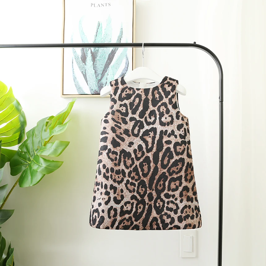 Children Princess Dress Sleeveless Leopard Print Girls Dress Baby Girls Casual Dresses Clothes Vestidos Infantis Girl Clothing
Children Princess Dress Sleeveless Leopard Print Girls Dress Baby Girls Casual Dresses Clothes Vestidos Infantis Girl Clothing