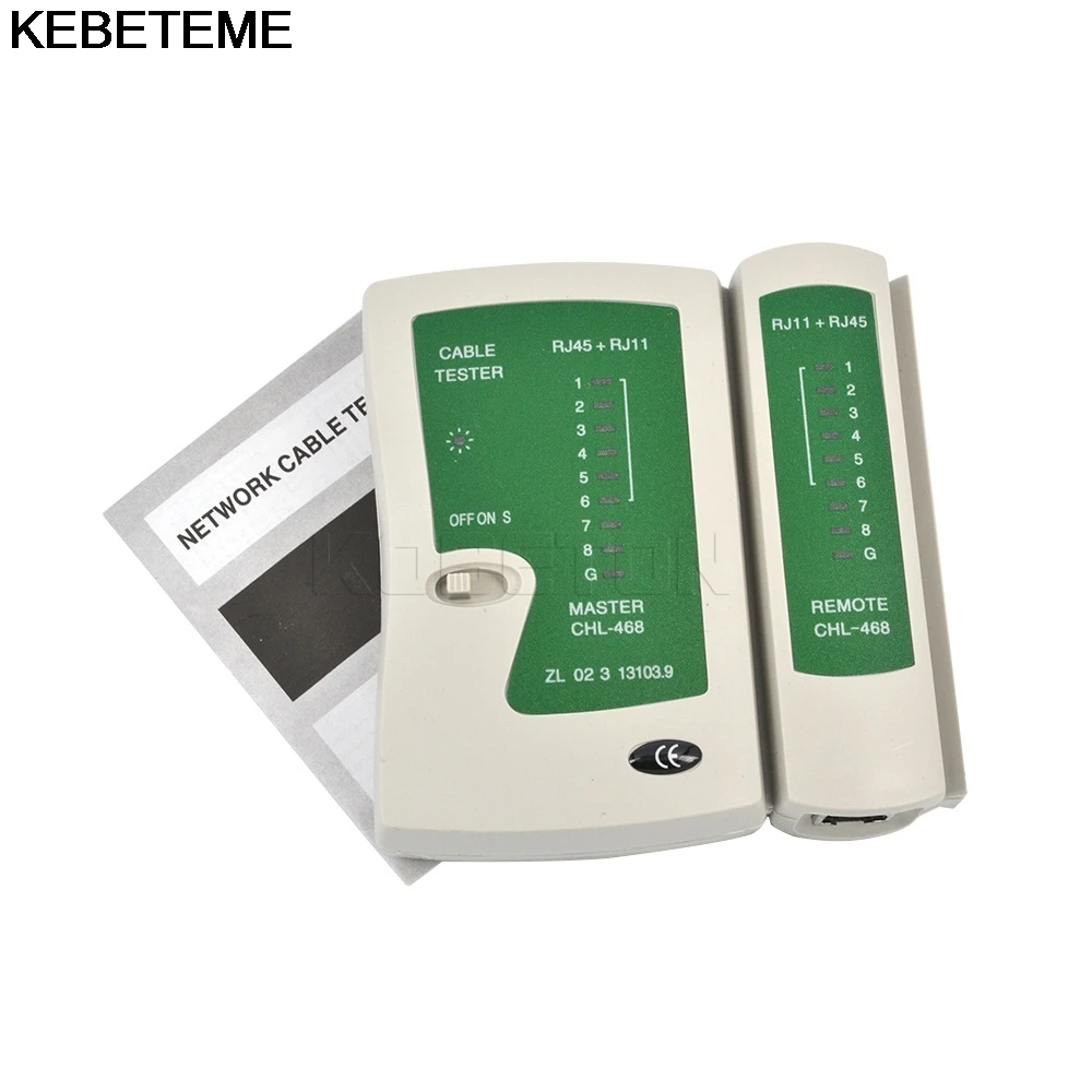 Network Cable Tester Telephone Wire Tracker Tracer Toner Ethernet LAN RJ45 RJ11 RJ12 CAT5/ Cat 5e / Cat 6 UTP LAN Cable Tester
Network Cable Tester Telephone Wire Tracker Tracer Toner Ethernet LAN RJ45 RJ11 RJ12 CAT5/ Cat 5e / Cat 6 UTP LAN Cable Tester