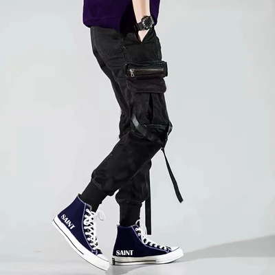April 2019 Men Multi-pocket Harem Pants Trousers Streetwear Sweatpants Hombre Male Casual Fashion Cargo Pants Men
April 2019 Men Multi-pocket Harem Pants Trousers Streetwear Sweatpants Hombre Male Casual Fashion Cargo Pants Men
