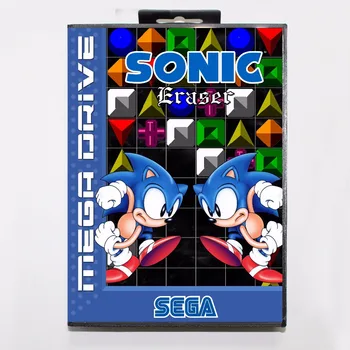 Sonic Eraser 16 bit MD Game Card With Retail Box For Sega Megadrive/Genesis
Sonic Eraser 16 bit MD Game Card With Retail Box For Sega Megadrive/Genesis
