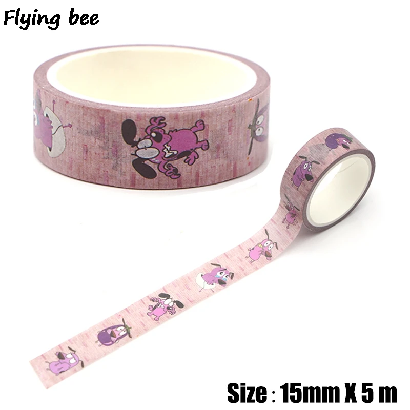 20pcs/lot Flyingbee 15mmX5m Courage the Cowardly Dog Paper Washi Tape Cute Dogs Adhesive Tape DIY Label Masking Tape X0314
20pcs/lot Flyingbee 15mmX5m Courage the Cowardly Dog Paper Washi Tape Cute Dogs Adhesive Tape DIY Label Masking Tape X0314