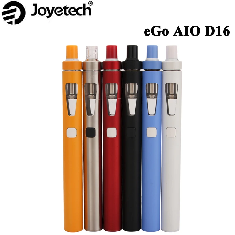 Original E Cigarette Joyetech eGo AIO D16 All-in-One Starter Kit with 2ml Atomizer Tank and 1500mah Battery Vape
Original E Cigarette Joyetech eGo AIO D16 All-in-One Starter Kit with 2ml Atomizer Tank and 1500mah Battery Vape