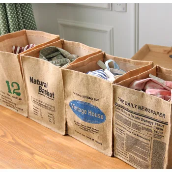 Zakka Dirty Clothes Storage Basket Foldable Laundry Basket Jute Cotton Stackable Storage Barrel Laundry Basket Toy Storage Box
Zakka Dirty Clothes Storage Basket Foldable Laundry Basket Jute Cotton Stackable Storage Barrel Laundry Basket Toy Storage Box