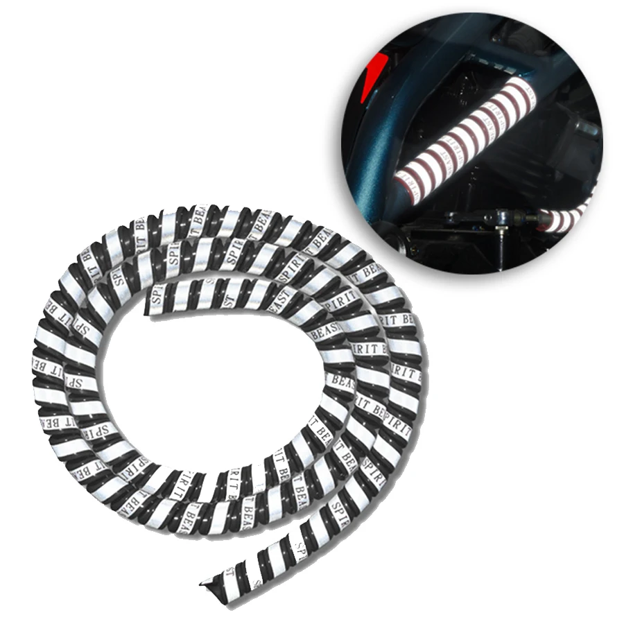 Motorcycle personality creative decorations anti-light set anti-light sheath PVU retaining wire sets modified accessories
Motorcycle personality creative decorations anti-light set anti-light sheath PVU retaining wire sets modified accessories