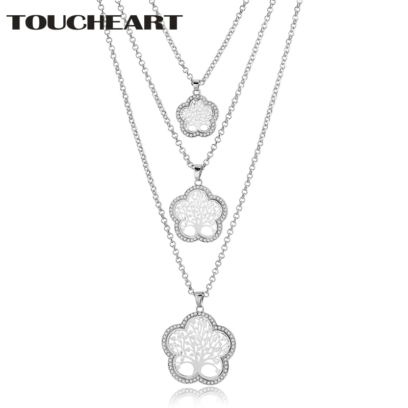 TOUCHEART Tree of Life Layered Necklaces & Pendants Necklaces For Women Charm Luxury Jewelry Flower Statement Necklace SNE180032
TOUCHEART Tree of Life Layered Necklaces & Pendants Necklaces For Women Charm Luxury Jewelry Flower Statement Necklace SNE180032