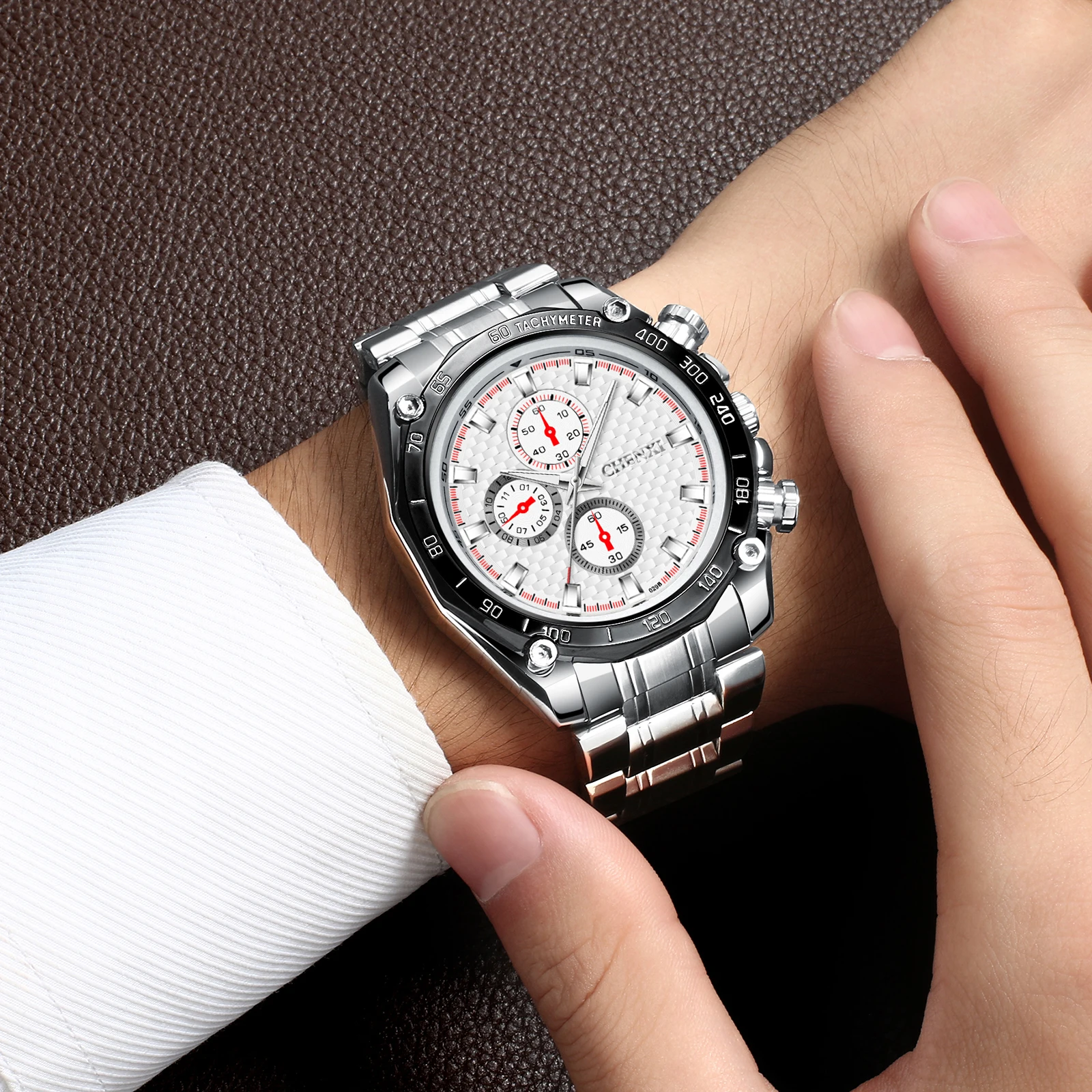 Luxury Brand Men's Business Watch Quartz Stainless Steel Clock Waterproof Automatic Luminous Watches Male Gift Relogio Masculino
Luxury Brand Men's Business Watch Quartz Stainless Steel Clock Waterproof Automatic Luminous Watches Male Gift Relogio Masculino
