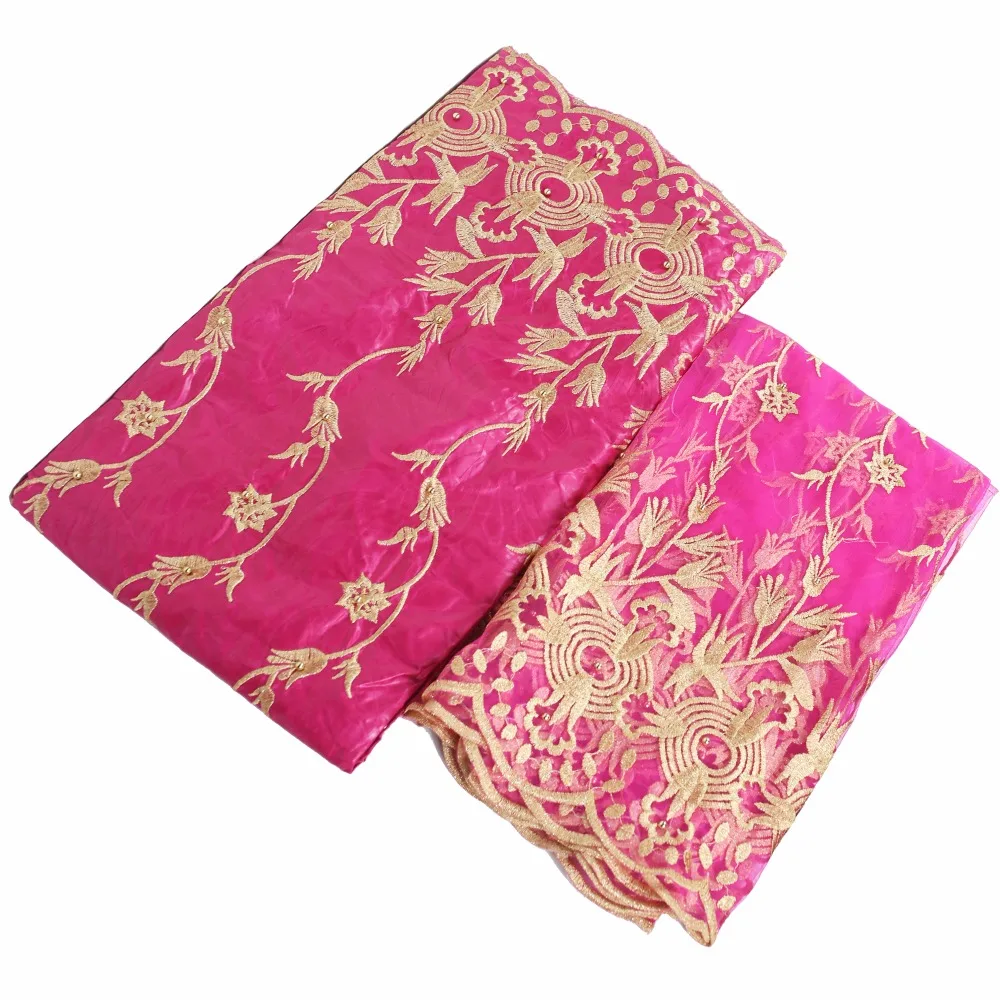 2019 diy cloth pink lace embroidery African guinea brocade fabric african bazin riche nigerian gele headtie 5+2yards/lot
2019 diy cloth pink lace embroidery African guinea brocade fabric african bazin riche nigerian gele headtie 5+2yards/lot