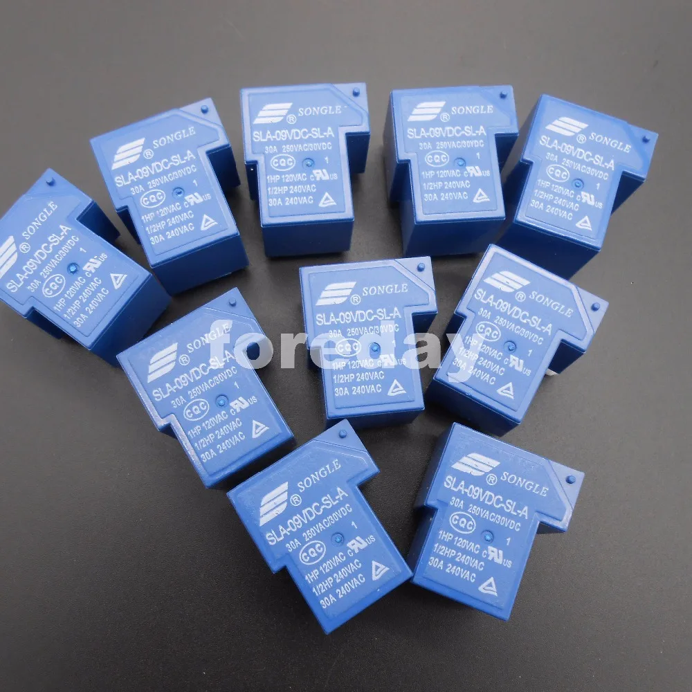 10 шт. синий SLA-09VDC-SL-A 4 контакта SONGLE R реле питания 9 В DC SPST SLA оригинальный 30A переключение 20A/30VDC 250VAC 10 шт./партия * FD437X10
10 шт. синий SLA-09VDC-SL-A 4 контакта SONGLE R реле питания 9 В DC SPST SLA оригинальный 30A переключение 20A/30VDC 250VAC 10 шт./партия * FD437X10