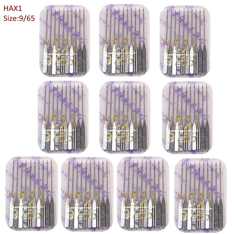 100pcs Sewing Needles size 65/9 HAX1 705H 130R 130/705H 15X1H for Domestic Sewing Machine Bernina Toyota Janome Juki Singer
100pcs Sewing Needles size 65/9 HAX1 705H 130R 130/705H 15X1H for Domestic Sewing Machine Bernina Toyota Janome Juki Singer