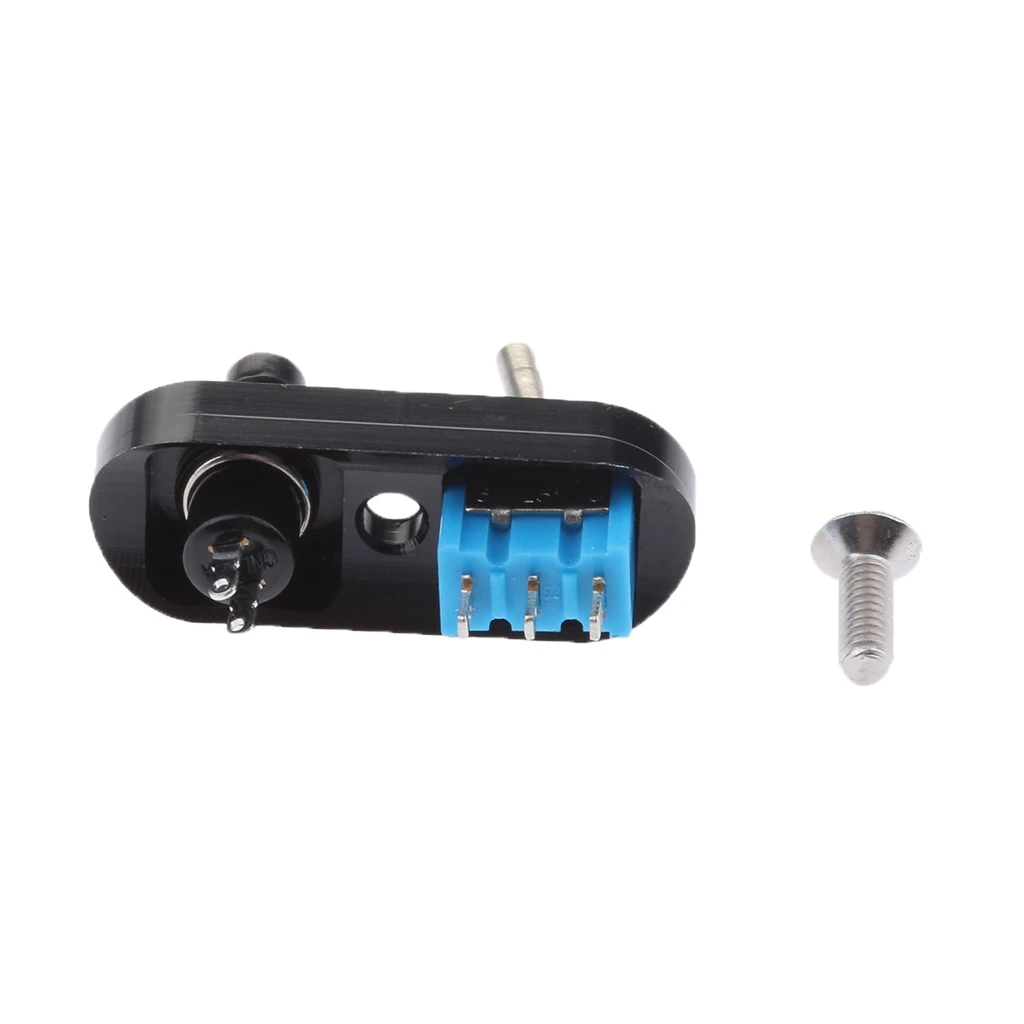 Motorbike Handlebar Double Control Start Horn Button & Toggle for Honda Black High Quality CNC Aluminum Alloy