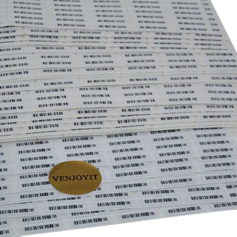 

1000PCS EAS soft label AM 58KHZ for anti-shoplifting DR soft label U for security door