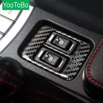 Car Interior Refit Carbon Fiber Seat Heating Button Decorative Frame TRD STI Modification Trim For Subaru BRZ Toyota 86
Car Interior Refit Carbon Fiber Seat Heating Button Decorative Frame TRD STI Modification Trim For Subaru BRZ Toyota 86