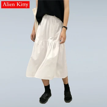 Alien Kitty New Women Elegant Solid High Waist Skirt Summer Fashion Streetwear Casual Maxi Skirts Womens Clothing Jupe Femme
Alien Kitty New Women Elegant Solid High Waist Skirt Summer Fashion Streetwear Casual Maxi Skirts Womens Clothing Jupe Femme