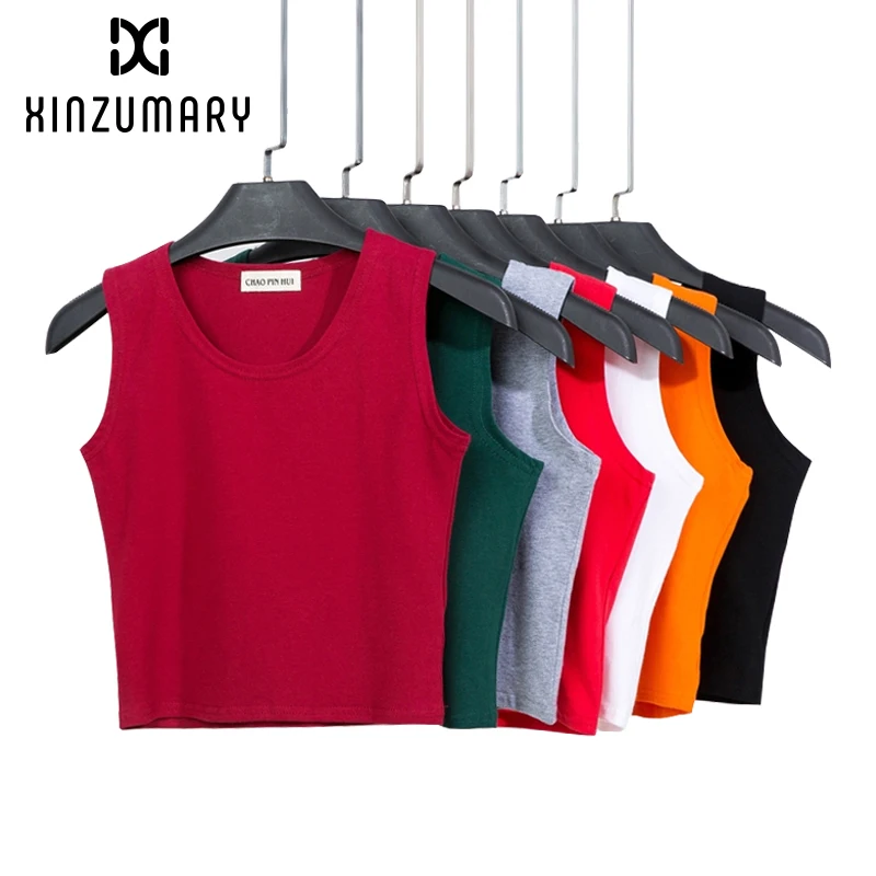 Sleeveless Navel Vest Female T-shirt High Waist Leak Belly Button Short TShirts for Women Sling Strap Bottom Vest camiseta mujer
Sleeveless Navel Vest Female T-shirt High Waist Leak Belly Button Short TShirts for Women Sling Strap Bottom Vest camiseta mujer