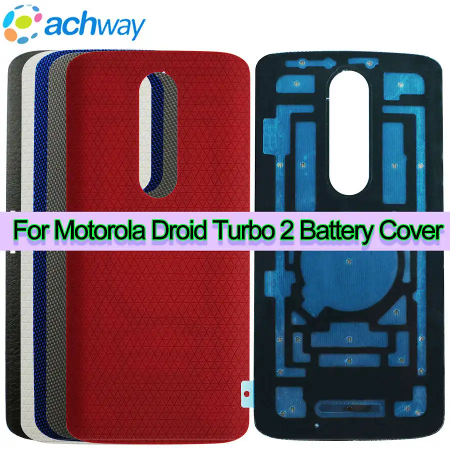New Battery Back Cover For Motorola Droid Turbo 2 XT1585 XT1580 XT1581 Housing Case Original Replacement For MOTO X Force Cover
New Battery Back Cover For Motorola Droid Turbo 2 XT1585 XT1580 XT1581 Housing Case Original Replacement For MOTO X Force Cover