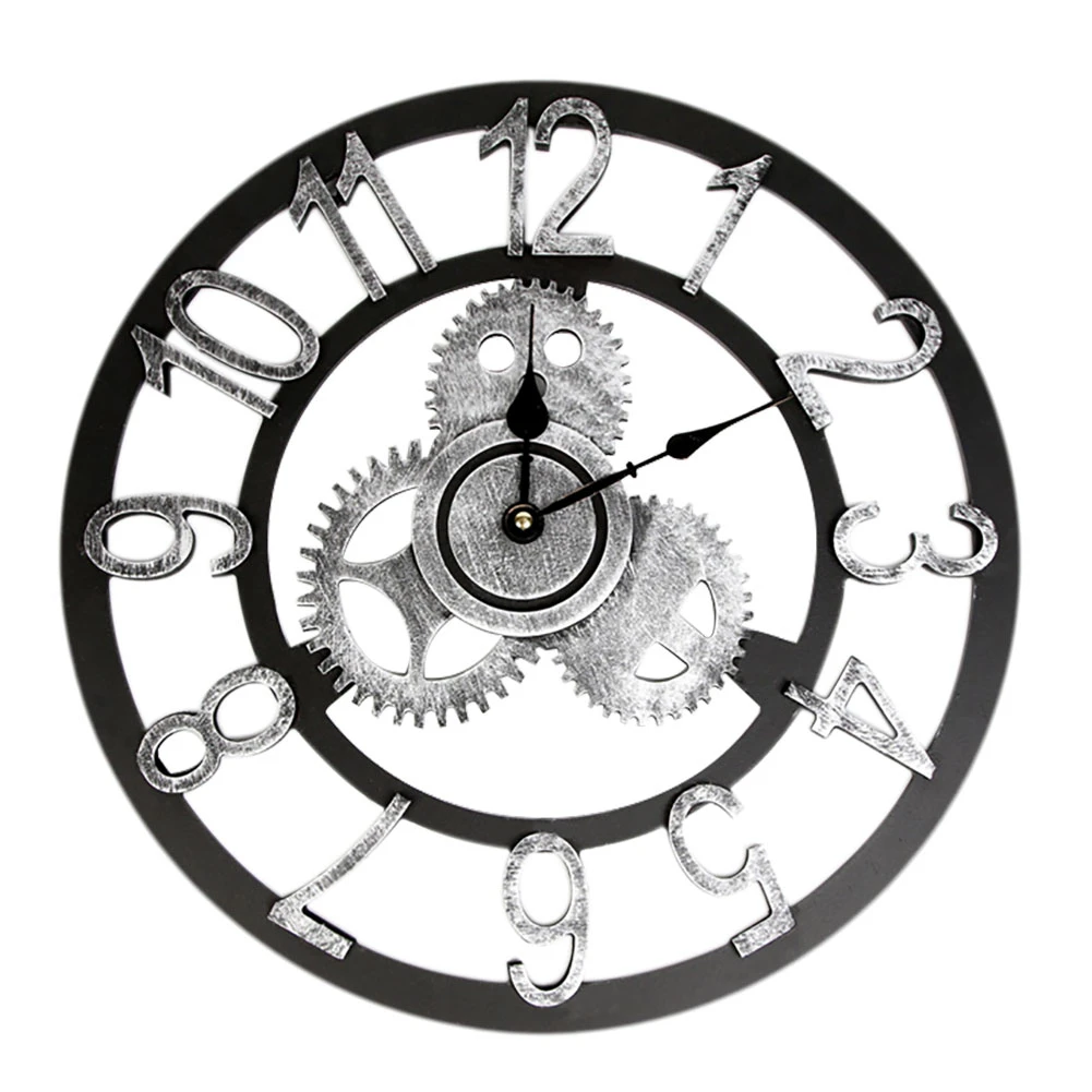 3d Vintage Wood Gear wall clock Retro wall clocks kitchen watches home decor round Industrial wind wood stereo made old clock
3d Vintage Wood Gear wall clock Retro wall clocks kitchen watches home decor round Industrial wind wood stereo made old clock