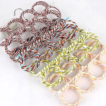 Hot 28 hole Ring Wraps Shawl Scarf Tie Belt Slots Holder Hook Hanger Organizer Clothes Hangers Storage Holder Home Supplies KB
Hot 28 hole Ring Wraps Shawl Scarf Tie Belt Slots Holder Hook Hanger Organizer Clothes Hangers Storage Holder Home Supplies KB