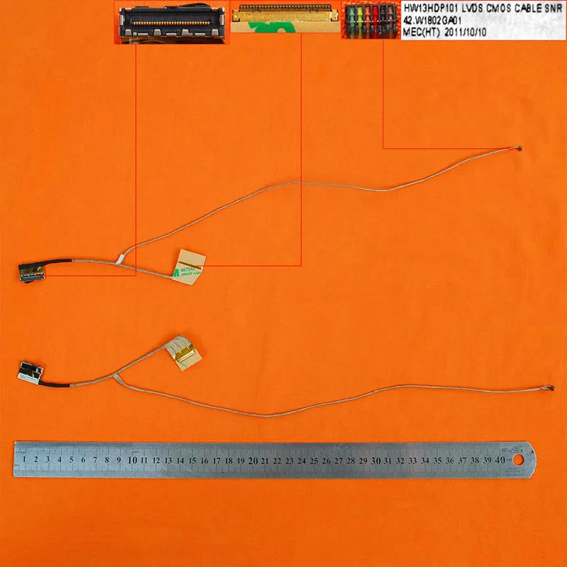 New Original LCD LED Video Flex for ASUS UX31 UX31A UX31A2 UX31E,ORG PN:14005-00110200 42.W1802GA01 Notebook LCD LVDS CABLE
New Original LCD LED Video Flex for ASUS UX31 UX31A UX31A2 UX31E,ORG PN:14005-00110200 42.W1802GA01 Notebook LCD LVDS CABLE