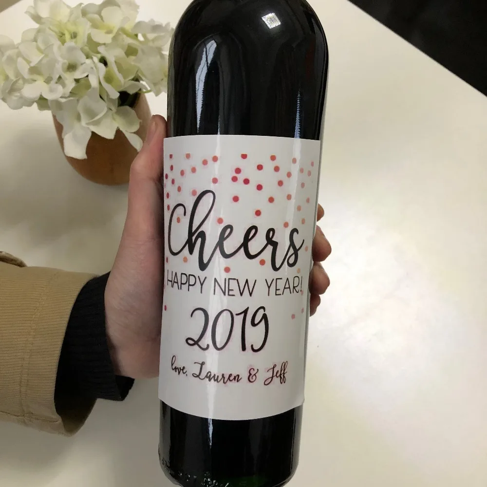 Personalized 2019 New Year Wine Bottle Labels Party Decoration Accessories Stickers
Personalized 2019 New Year Wine Bottle Labels Party Decoration Accessories Stickers