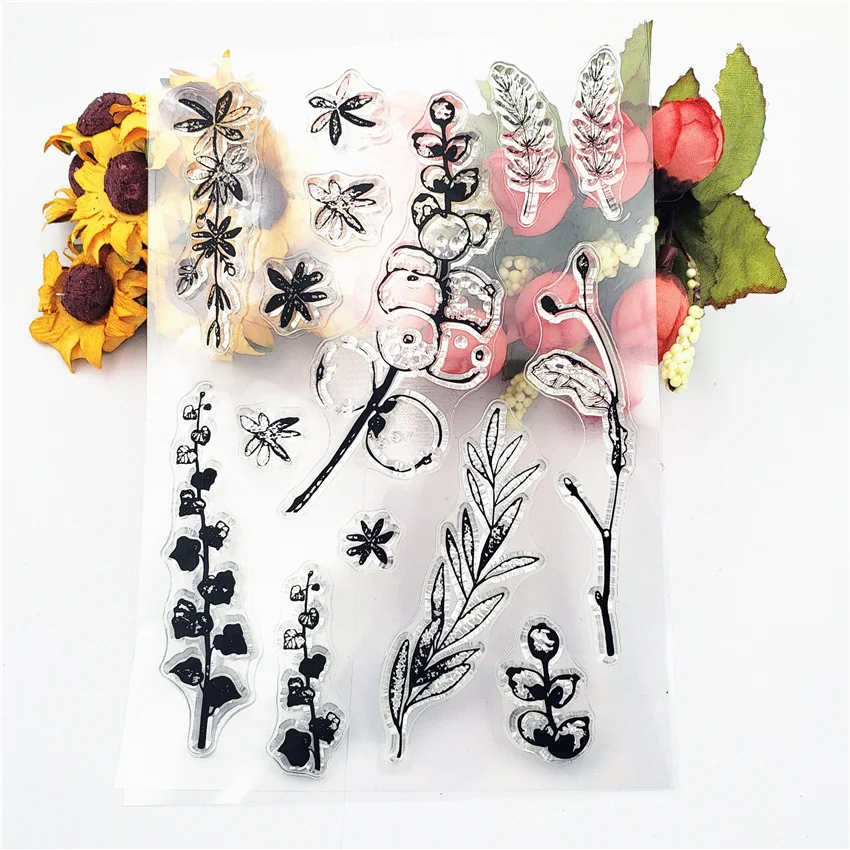 JC Clear Stamps for Scrapbooking Fruit Tree Silicone Seals Craft Stencil Album Transparent Rubber Stamp Paper Card Making Sheet
JC Clear Stamps for Scrapbooking Fruit Tree Silicone Seals Craft Stencil Album Transparent Rubber Stamp Paper Card Making Sheet