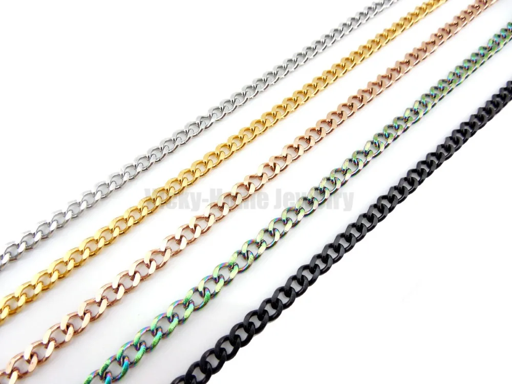 Free shipping steel 3mm plain cubin chain stainless steel with lobster clasp plain cubin chain drop shipping
Free shipping steel 3mm plain cubin chain stainless steel with lobster clasp plain cubin chain drop shipping