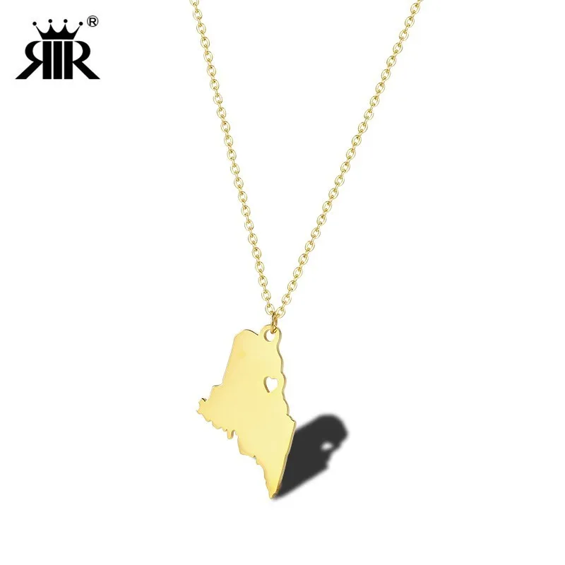 RIR US I Heart Maine Necklace Hammered Maine State Map Jewelry Charm Country Long Distance Relationship Girlfriend Gift
RIR US I Heart Maine Necklace Hammered Maine State Map Jewelry Charm Country Long Distance Relationship Girlfriend Gift