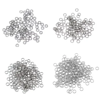 50-500pcs/Lot /4/5/6/7/8/10mm Stainless Steel DIY Jewelry Findings Open Circle Loops Jump Rings For Jewelry Making Accessories
50-500pcs/Lot /4/5/6/7/8/10mm Stainless Steel DIY Jewelry Findings Open Circle Loops Jump Rings For Jewelry Making Accessories