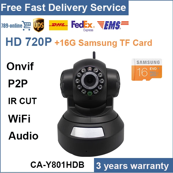 Настоящее hd 720 P беспроводной Wi-Fi Ip-камера cctv ip камера P2P micro TF Карта wi-fi камеры