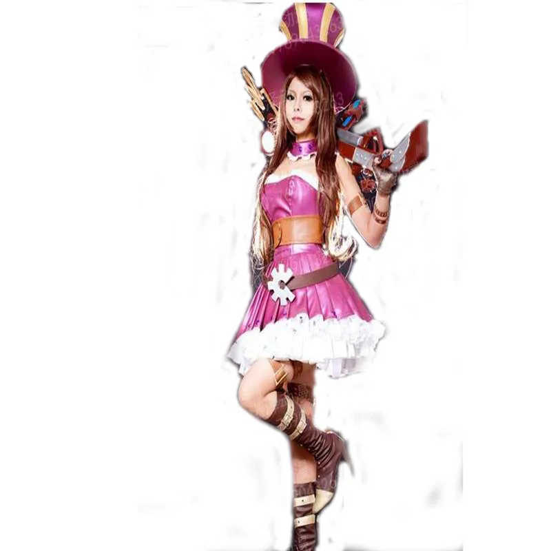 Anime Cosplay Costumes Caitlyn Uniform Dress For Girls In Exhibition Or Party Uniform Temptation Strapless Dress
Anime Cosplay Costumes Caitlyn Uniform Dress For Girls In Exhibition Or Party Uniform Temptation Strapless Dress