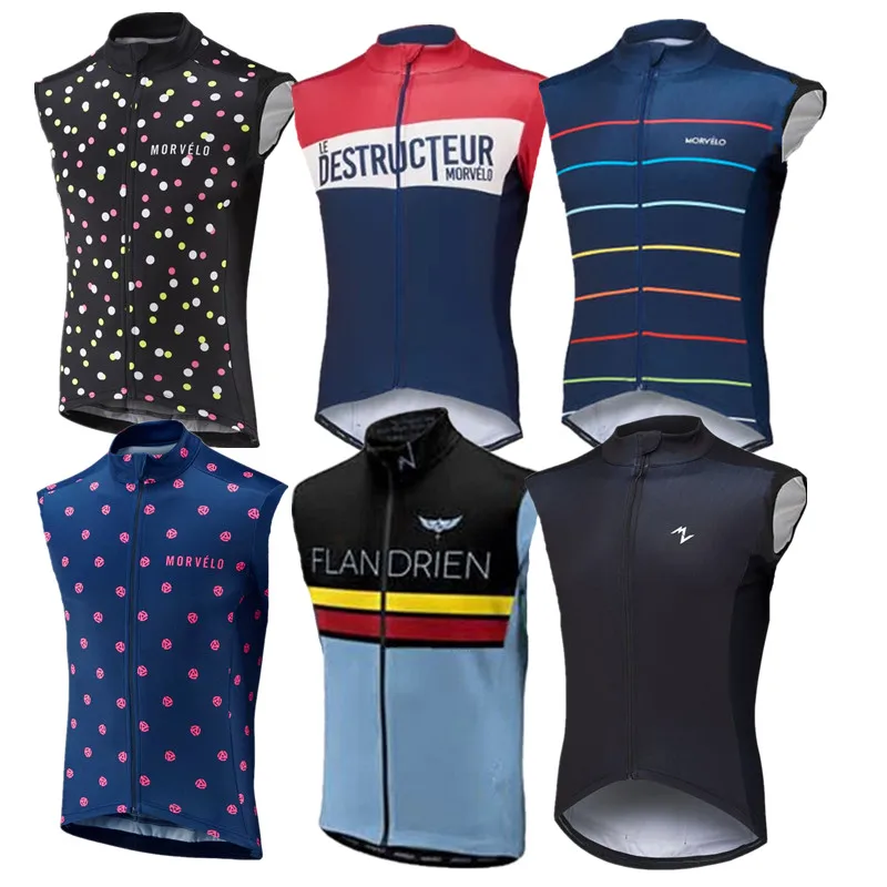 Morvelo summer sleeveless Cycling Vest Men Cycling jerseys shirt / Bicycle Bike Clothing /ropa Gilet ciclismo
Morvelo summer sleeveless Cycling Vest Men Cycling jerseys shirt / Bicycle Bike Clothing /ropa Gilet ciclismo