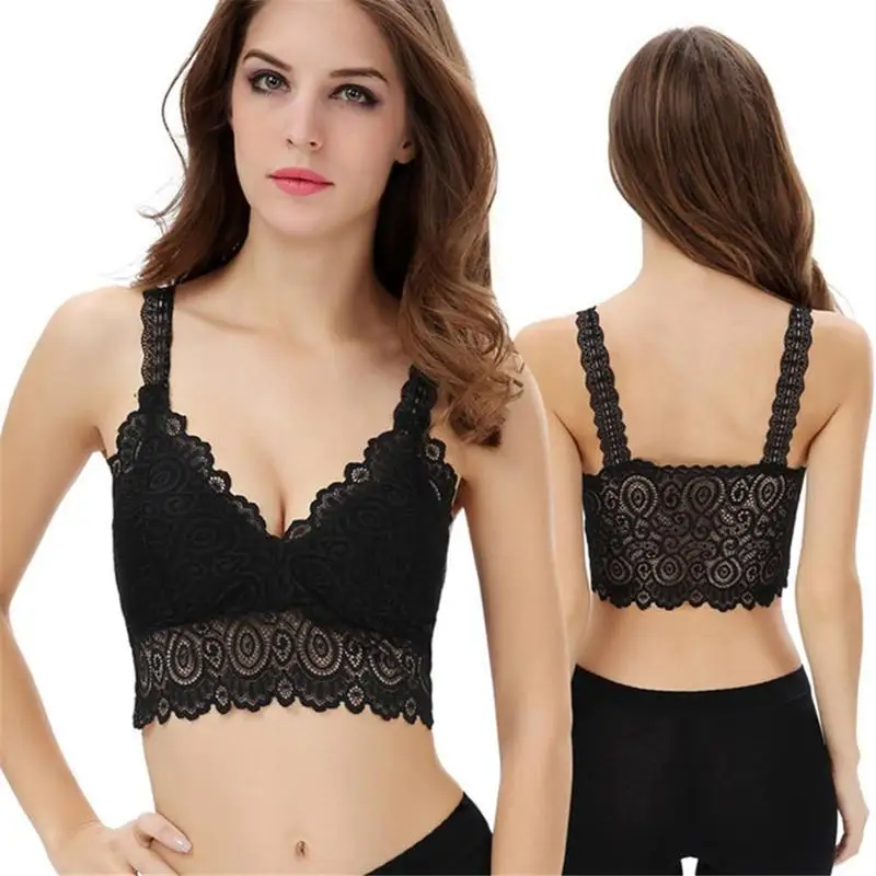 Sexy Wireless Women Bra Summer Thin Sheer Lace Floral Bralette Wire Free Bras With Pad Girls Seamless Lingerie Underwear Sweet
Sexy Wireless Women Bra Summer Thin Sheer Lace Floral Bralette Wire Free Bras With Pad Girls Seamless Lingerie Underwear Sweet