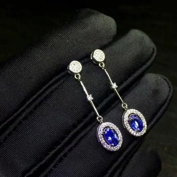 shilovem 925 silver sterling natural tanzanite Drop Earrings trendy fine Jewelry women new 4*6mm new gift jce040601agts
shilovem 925 silver sterling natural tanzanite Drop Earrings trendy fine Jewelry women new 4*6mm new gift jce040601agts
