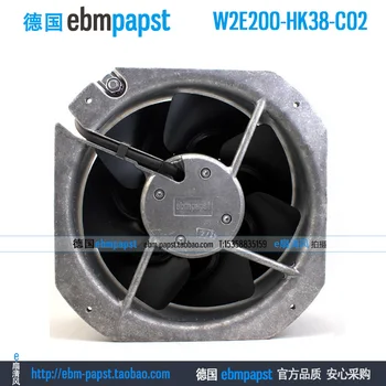 ebmpapst W2E200-HK38-C02 AC 230V 0.29A 0.35A 64W 80W 225x225x80mm Server Cooling Fan 
ebmpapst W2E200-HK38-C02 AC 230V 0.29A 0.35A 64W 80W 225x225x80mm Server Cooling Fan