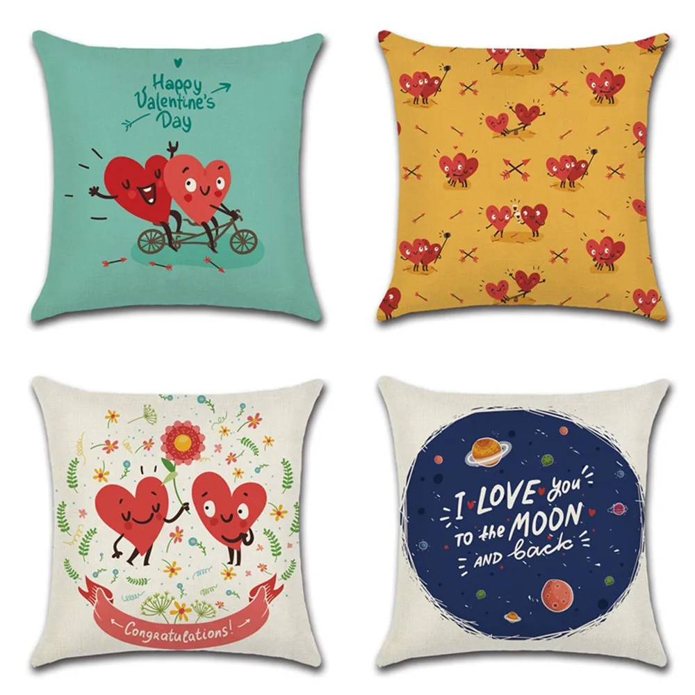 XIAOKENAI Cotton Linen Cushion Cover New Couple Series Valentine's Day Theme Pillowcase Romantic Home Digital Thermal Transfer
XIAOKENAI Cotton Linen Cushion Cover New Couple Series Valentine's Day Theme Pillowcase Romantic Home Digital Thermal Transfer