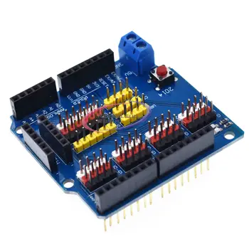 V5 Sensor Shield Expansion Board Shield For Arduino UNO R3 V5.0 Electronic Module Sensor Shield V5 Expansion board One
V5 Sensor Shield Expansion Board Shield For Arduino UNO R3 V5.0 Electronic Module Sensor Shield V5 Expansion board One