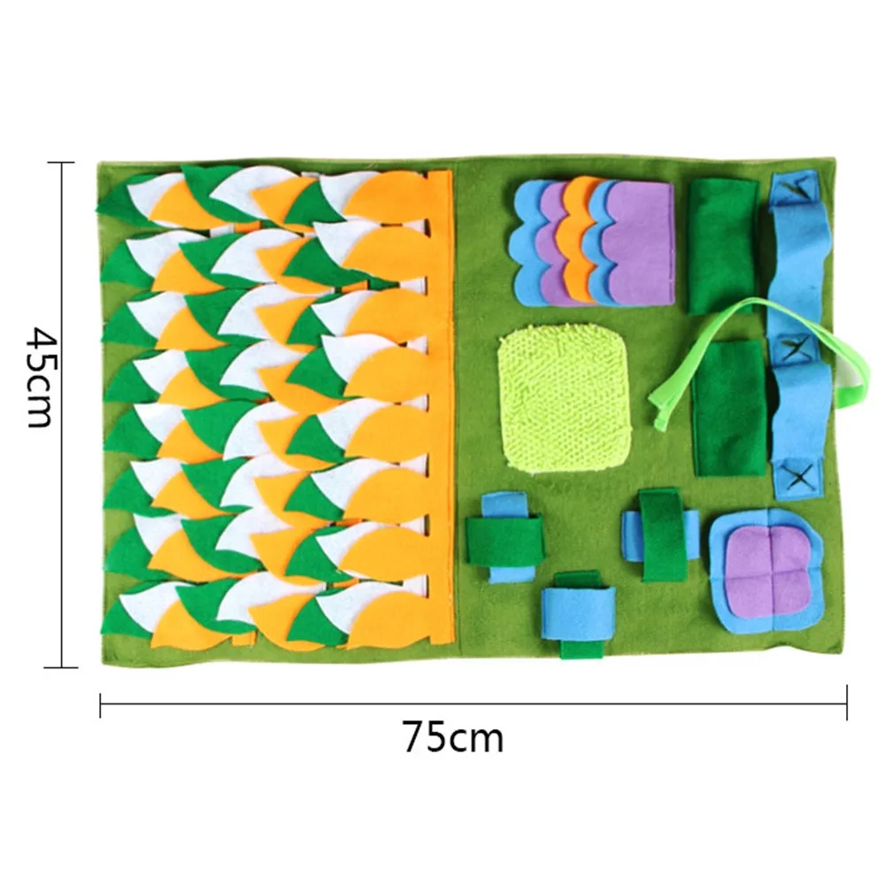 Cute Pet Dog Sniffing Mat Find Food Training Blanket Play Toys Dog Cats Mat For Relieve Stress Puzzle Sniffing Mat Pad
Cute Pet Dog Sniffing Mat Find Food Training Blanket Play Toys Dog Cats Mat For Relieve Stress Puzzle Sniffing Mat Pad