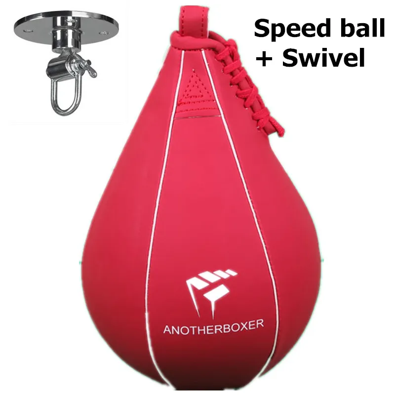 Boxing Pear Shape PU Speed Ball Swivel Punch Bag Punching boxeo Speed bag Punch Fitness Training Ball Gym Exercise Agility
Boxing Pear Shape PU Speed Ball Swivel Punch Bag Punching boxeo Speed bag Punch Fitness Training Ball Gym Exercise Agility